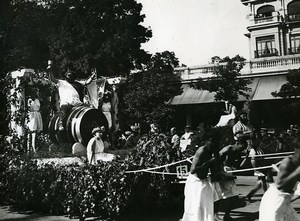 France Le Touquet Mythological Parade Float Bacchus Old Photo Pecceu 1938