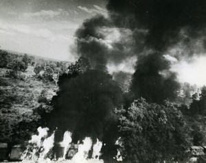 WWII Burma RAF Beaufighters Kokkogon Train Attack Rangoon Mandalay Photo 1945