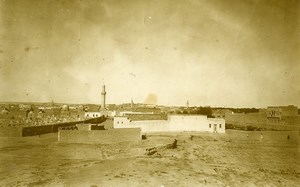 Syria French Military Mandate Deir ezZor Panorama Old Photo 1928