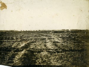 Syria Al-Hasakah French Militairy Mandate Sand Field Old Photo 1928