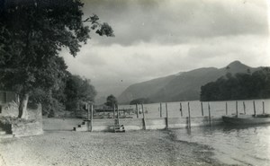 England Lake District Derwentwater Countryside Old Amateur Photo 1930