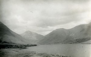 England Lake District Derwentwater Countryside Old Amateur Photo 1930