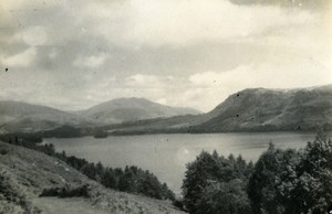 England Lake District Derwentwater Countryside Old Amateur Photo 1930