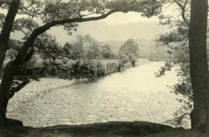 England Lake District Borrowdale Valley Countryside Old Amateur Photo 1930