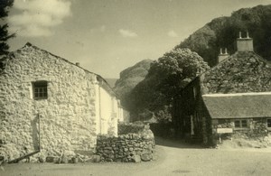 England Lake District Thorneythwaite Farm Countryside Old Amateur Photo 1930