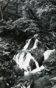 England Lake District Buttermere Waterfalls Old Amateur Photo 1930