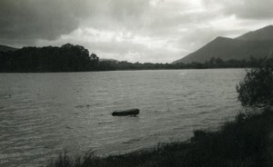 England Lake District Thirlmere Reservoir Old Amateur Photo 1930