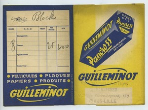 France Lille Van Acker Guilleminot photo advertising wallet circa 1920 - 1950