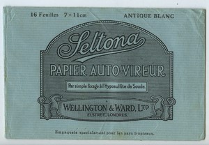 France pochette photo papier Autovireur Seltona Wellington & Ward