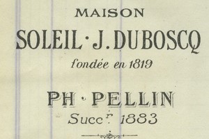 France Paris photography Pellin Duboscq-Soleil Facture 1914