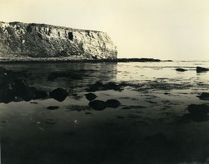 USA California Palos Verdes Peninsula Seaside Cliffs Old Photo 1920's