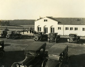 USA California Palos Verdes Peninsula Golf Course Automobiles Old Photo 1920's