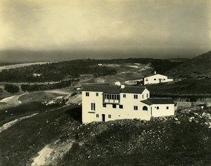 USA California Palos Verdes Peninsula Panorama House Old Photo 1920's