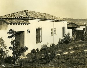 USA California Palos Verdes Peninsula House Old Photo 1920's