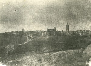 France Alpes Maritimes Castle Fort around Nice? Old Pictorialist Photo c1900