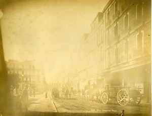 Algeria Oran Boulevard Seguin Busy Street Old Photo 1900