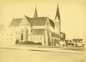 Switzerland Lucerne Luzern? Church Old Photo c1870