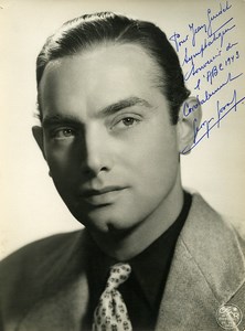 France Paris Music Hall Artist Autograph Revue ABC Old Star Photo 1940