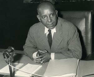 Africa Senegal Dakar Minister of Justice Gabriel d'Arboussier Old Photo 1960