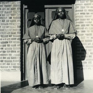 Africa Burundi Bujumbura Usumbara Saint Thérèse Nuns Old Photo Lebied 1946