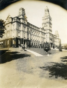 Canada Quebec City Provincial Parliament Buildings Architecture Old Photo 1930