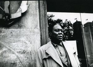 France Paris Memphis Slim Portrait Old Photo Christian Fauchard 1980