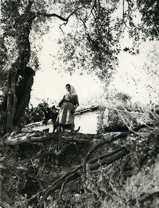 Tunisia Carthage Study Portrait Young Lady Old Photo Leon Lemaire 1935