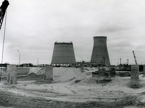 France Dunkerque Dunkirk Steel factory Industry Old Photo 1962