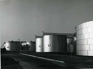 France Saint Pol sur Mer BP Oil Refinery Old Photo 1959