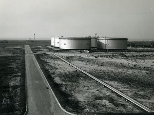 France Saint Pol sur Mer Oil Refinery BP Old Photo 1959