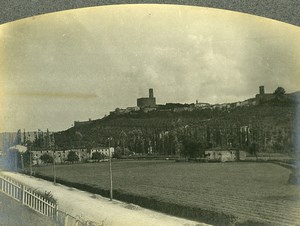 Italy Travel Scene Livorno? General View Old Photo Pictorialist 1900