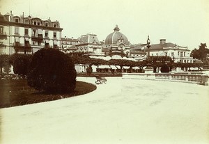 Switzerland Geneva Kursaal Grand Casino Theatre Old Photo Villeneuve 1900