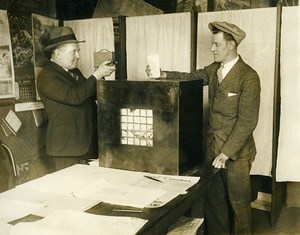 Chicago Election John Weldman photographed by Thomas Tracy Old Photo 1928