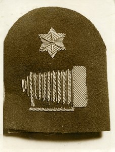 United Kingdom Photo du Badge pour les Photographes Navals Militaires vers 1920