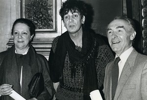 France Grands Prix Nationaux Denise Gence, Robert Doisneau, Jacques Higelin Ancienne Photo 1983