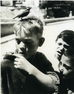 USA Jean Dieuzaide Premier Prix du Magazine Photography Enfants Ancienne Photo 1953