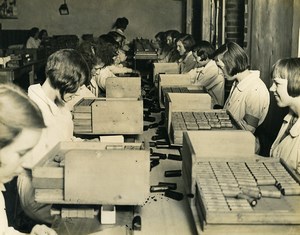 Royaume Uni Ilford Fabrication du film et papier photographique Selo Ancienne Photo 1930