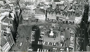 Belgium Bruges Historical Flemish City Grand Place Old Art Photo Deplechin 1970