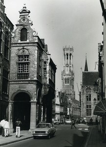Belgium Bruges Historical Flemish City Belfry Old Art Photo Deplechin 1970