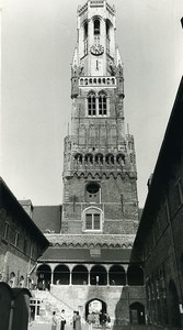 Belgium Bruges Historical Flemish City Belfry Old Art Photo Deplechin 1970