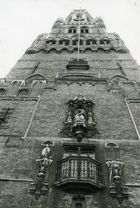 Belgium Bruges Historical Flemish City Belfry Old Art Photo Deplechin 1970