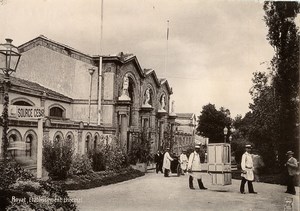 France Auvergne Royat Thermes Spa Town Source Cesar Old Photo 1890