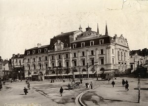 France Auvergne Clermont Ferrand Theater Theatre Old Photo 1890