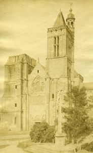 France Dol de Bretagne Brittany Cathedral Old Photo 1890