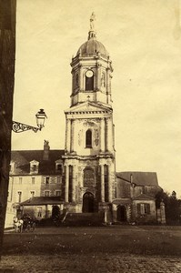 France Brittany? Church Steeple or Belfry? Bretagne Eglise Old Photo 1890