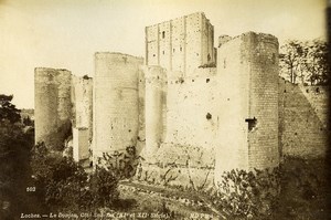 France Bourges Hotel Lallemant & Loches the dungeon 2 Old Photos 1890