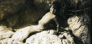 Israel Amiram Little Israeli Boy Child Old Photo Francis Maziere 1969