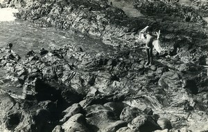 Easter Island Rapa Nui Orongo Sea birds Old Francis Maziere Photo 1965