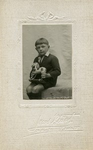 France Paris Horse Drawn Children Game Old Photo Lucas Bedart 1930