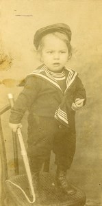 Algerie Saida la Toupie Jeu d'Enfants Jouet Ancienne Photo Bernhardt 1900